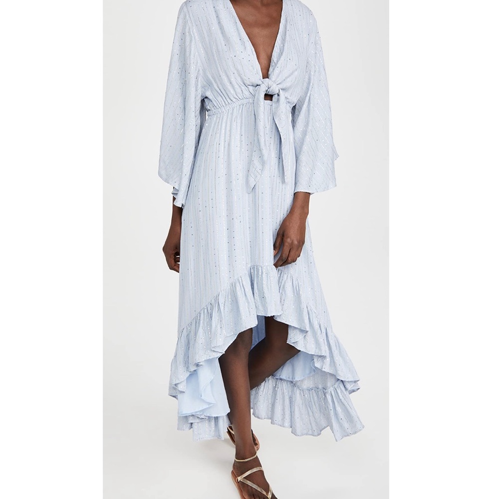 NWT Julianna Dress color Therapy Blue size M/L